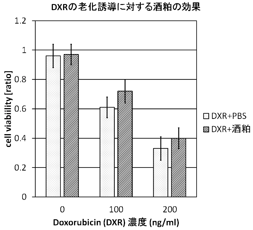 ３．Anti-Doxorubicin aging induction by lees